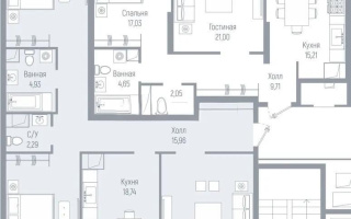 Продажа 5-комнатной квартиры, 170 м², ул. Жошы хана, дом  20 - Продажа  пятикомнатных квартир в новостройках Астаны