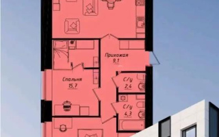 Продажа 3-комнатной квартиры, 82.4 м², ул. Толе би, дом  1 стр - Продажа  трехкомнатных квартир в Астане
