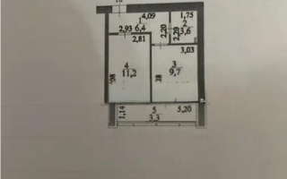 Продажа 1-комнатной квартиры, 34.2 м², ул. А-52, дом  8 - Продажа квартир в новостройках Астаны