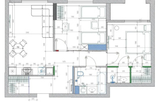 Продажа 3-комнатной квартиры, 73 м², пр. Улы Дала, дом  27/1 - Продажа  трехкомнатных квартир в новостройках Астаны с фото