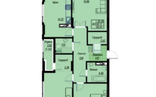 Продажа 3-комнатной квартиры, 93 м², ул. Е-496, дом  8 стр - Продажа  трехкомнатных квартир в новостройках Астаны с фото