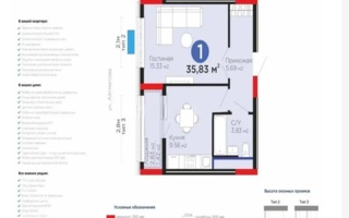 Продажа 1-комнатной квартиры, 35.8 м² - Продажа квартир в Казахстане - страница 3