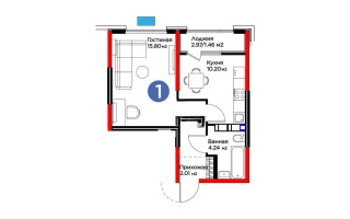 Продажа 1-комнатной квартиры, 38 м² - Продажа однокомнатных квартир в Алматы - страница 21