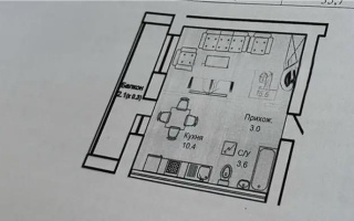 Продажа 1-комнатной квартиры, 35.7 м² - Продажа однокомнатных квартир в р-не Сарайшык Астаны