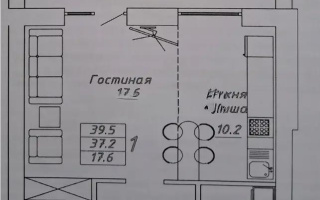 Продажа 1-комнатной квартиры, 39.5 м², ул. Бокейхана, дом  13 стр - Продажа квартир в Астане без посредников