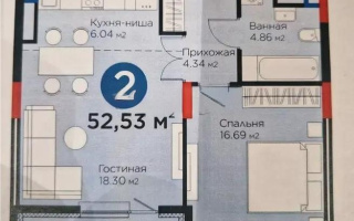 Продажа 2-комнатной квартиры, 52.5 м² - Продажа квартир в р-не Есиль Астаны - страница 12