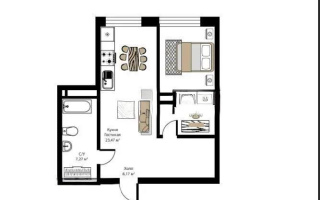 Продажа 1-комнатной квартиры, 57.5 м², ул. Торангы, дом  55 - Продажа квартир в Алматы без посредников с фото