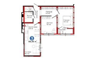 Продажа 3-комнатной квартиры, 66.95 м² - Продажа квартир в Казахстане - страница 9