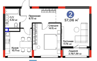 Продажа 2-комнатной квартиры, 57 м² - Продажа двухкомнатных квартир от собственников в Астане - страница 3