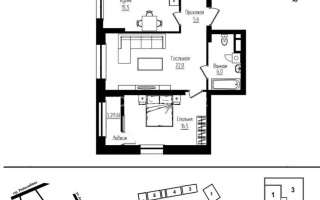 Продажа 2-комнатной квартиры, 67.2 м², ул. Ауэзова, дом  3г/2 - Продажа квартир в Алматы