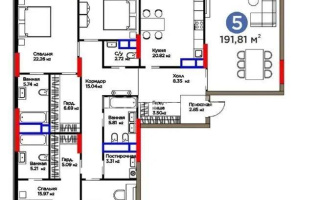 Продажа 5-комнатной квартиры, 194 м² - Недвижимость в Казахстане - страница 18
