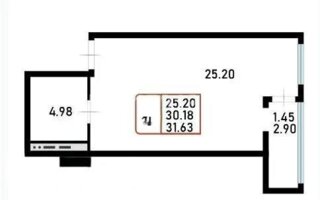 Продажа 1-комнатной квартиры, 32 м² - Продажа однокомнатных квартир в Астане