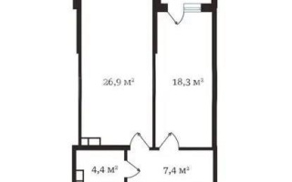 Продажа 2-комнатной квартиры, 58 м², пр. Рыскулова, дом  103/7 стр - Продажа  двухкомнатных квартир в Алматы с фото