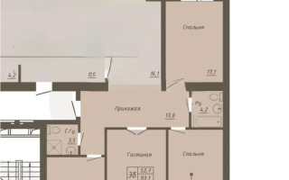 Продажа 3-комнатной квартиры, 111 м², ул. Айтматова, дом  55 стр - Продажа квартир в Астане