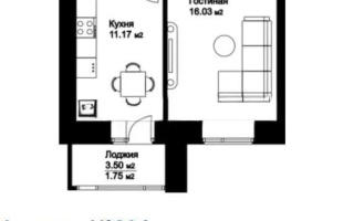 Продажа 1-комнатной квартиры, 42 м², ул. Нажимеденова, дом  38 стр - Продажа квартир в Астане с фото