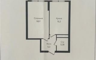 Продажа 1-комнатной квартиры, 45.85 м², ул. Момышулы, дом  100 стр - Продажа квартир в Алматы