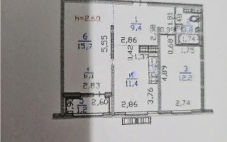 Продажа 2-комнатной квартиры, 54 м², пр. Райымбека, дом  590 стр - Продажа квартир в Алматы