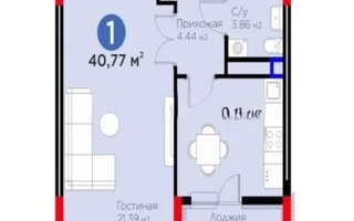 Продажа 1-комнатной квартиры, 40.77 м² - Недвижимость в Астане - страница 11