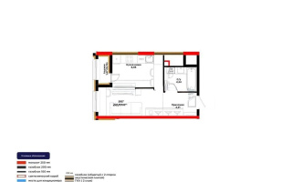 Продажа 1-комнатной квартиры, 28.9 м² - Продажа  однокомнатных квартир в Астане без посредников