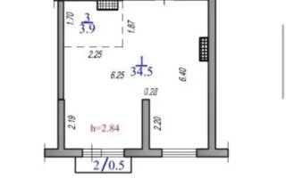 Продажа 1-комнатной квартиры, 38.9 м² - Продажа квартир в монолитно-каркасном доме в Казахстане - страница 27