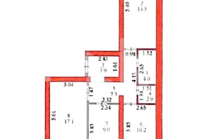 Продажа 3-комнатной квартиры, 72 м², ул. Мухаммед Али Джинна, дом  15/1 - Продажа квартир в Казахстане