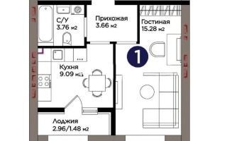 Продажа 1-комнатной квартиры, 33.27 м² - Продажа квартир в новостройках Астаны - страница 13