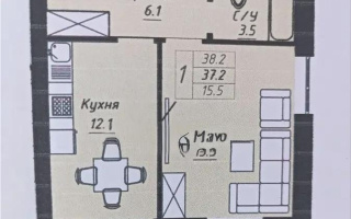 Продажа 1-комнатной квартиры, 39 м² - Продажа однокомнатных квартир от собственников в Астане - страница 6