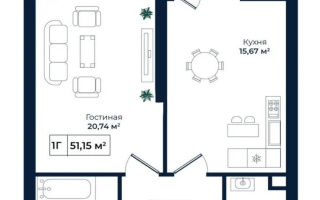 Продажа 1-комнатной квартиры, 51.15 м² - Продажа квартир в новостройках Алматы с фото - страница 6