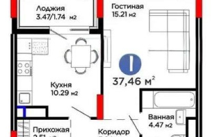 Продажа 1-комнатной квартиры, 37.46 м² - Продажа однокомнатных квартир в монолитно-каркасном доме в Астане - страница 3