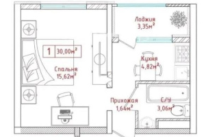 Продажа 1-комнатной квартиры, 30 м² - Продажа однокомнатных квартир от собственников в Алматы - страница 5