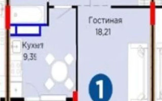 Продажа 1-комнатной квартиры, 41.51 м² - Продажа однокомнатных квартир в Астане - страница 2