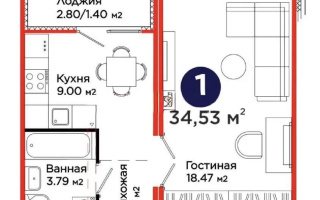 Продажа 1-комнатной квартиры, 34.53 м² - Продажа однокомнатных квартир от собственников в Астане - страница 3