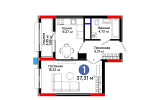 Продажа 1-комнатной квартиры, 37.31 м² - Продажа квартир от собственников в Астане - страница 14
