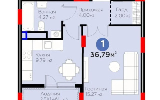 Продажа 1-комнатной квартиры, 37 м² - Продажа однокомнатных квартир от собственников в Казахстане - страница 4