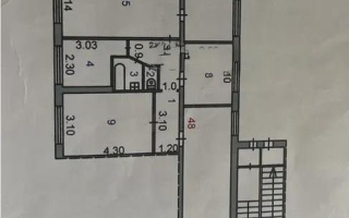 Продажа 5-комнатной квартиры, 83 м², 2 кв-л, дом  26 - Продажа  пятикомнатных квартир в Караганде