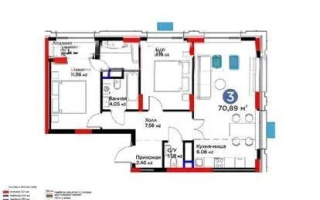 Продажа 3-комнатной квартиры, 71 м² - Продажа  трехкомнатных квартир в новостройках Астаны - страница 5