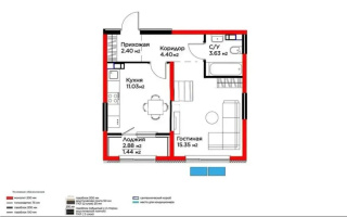 Продажа 1-комнатной квартиры, 38.25 м², ул. Тараз, дом  8/1 стр - Продажа квартир в Алматы