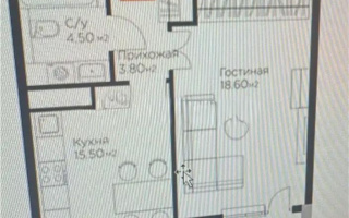 Продажа 1-комнатной квартиры, 44.3 м², ул. Култегин, дом  4а - Продажа однокомнатных квартир без посредников в Астане