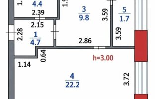 Продажа 1-комнатной квартиры, 42.3 м² - Продажа однокомнатных квартир в кирпичном доме в Астане - страница 2