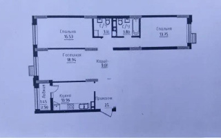 Продажа 3-комнатной квартиры, 82 м² - Продажа трехкомнатных квартир в блочном доме в Казахстане