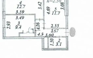 Продажа 2-комнатной квартиры, 42.8 м², ул. Тулебаева, дом  5 - Продажа квартир в Астане