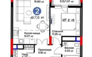 Продажа 2-комнатной квартиры, 47.6 м² - Продажа двухкомнатных квартир в Астане - страница 12