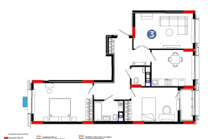 Продажа 3-комнатной квартиры, 80 м², ул. Е-899, дом  5 стр - Продажа  трехкомнатных квартир в Астане с фото
