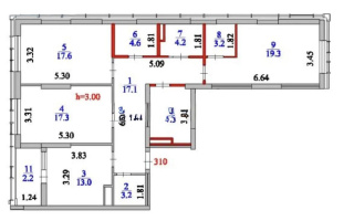 Продажа 3-комнатной квартиры, 109.2 м², пр. Мангилик Ел, дом  62 - Продажа  трехкомнатных квартир в Астане