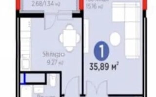 Продажа 1-комнатной квартиры, 35.89 м² - Продажа квартир в монолитно-каркасном доме в Астане - страница 2