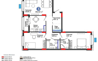 Продажа 3-комнатной квартиры, 89.32 м² - Продажа квартир в р-не Нура Астаны - страница 5