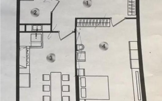 Продажа 1-комнатной квартиры, 55 м², ул. Сыбызгы, дом  100 стр - Продажа  однокомнатных квартир в Алматы с фото
