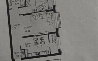 Продажа 2-комнатной квартиры, 59.61 м² - Продажа двухкомнатных квартир от собственников в Алматы