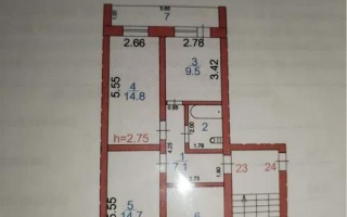 Продажа 3-комнатной квартиры, 63 м² - Продажа трехкомнатных квартир в кирпичном доме в Казахстане