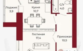 Продажа 1-комнатной квартиры, 46 м², пр. Шахтеров, дом  31/2 - Продажа  однокомнатных квартир в Караганде